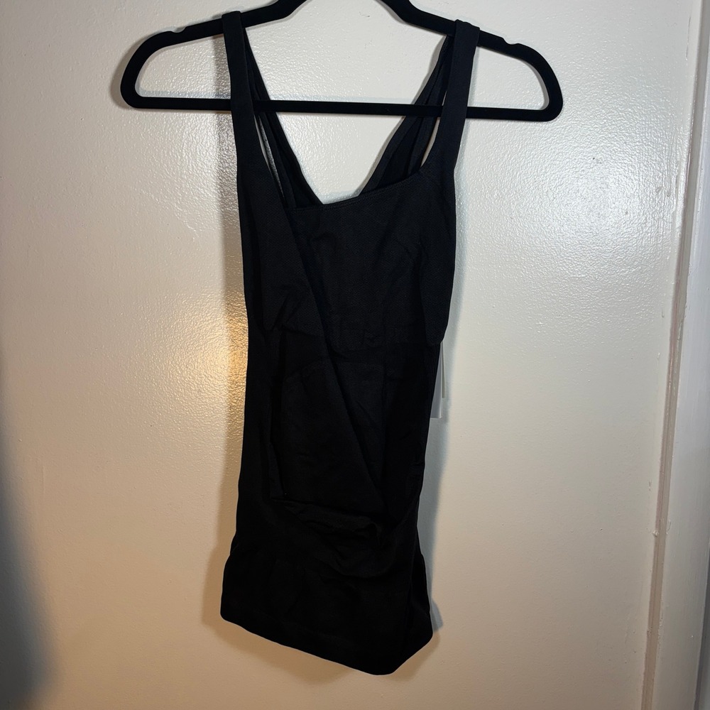 Blanqi Maternity Support Crossback Tank Sz XL Black NEW SportSupport Activewear
